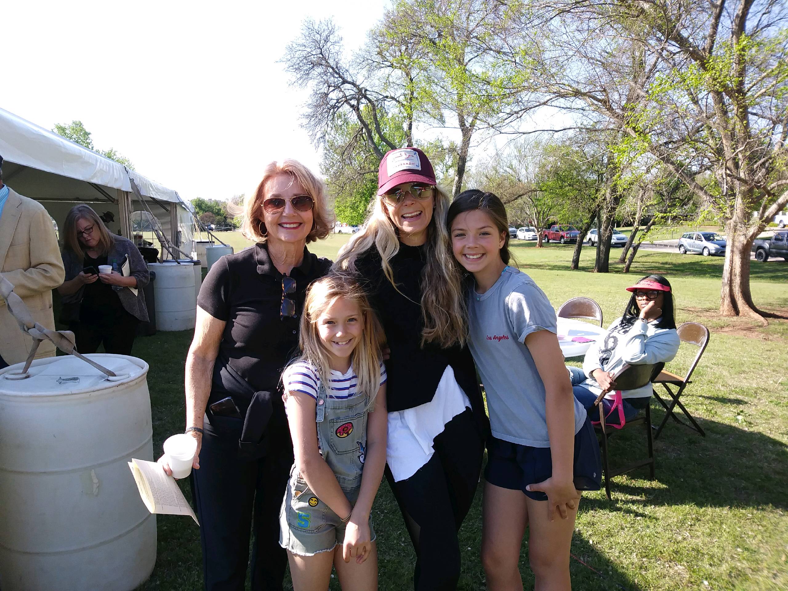 A group of people posing for a photo.