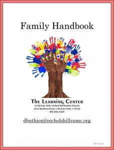 Family Handbook 2015 Cover